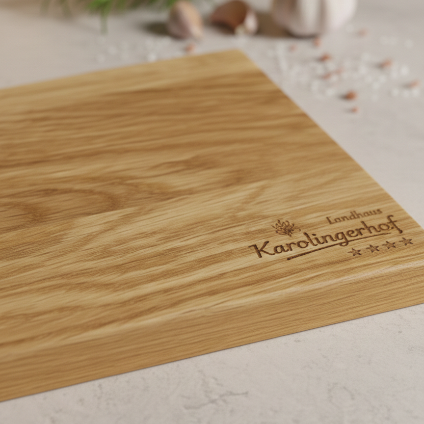 Premium Frühstücksbrett Eiche